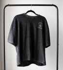 Waffle-Texture Washed Boxy T-Shirt
