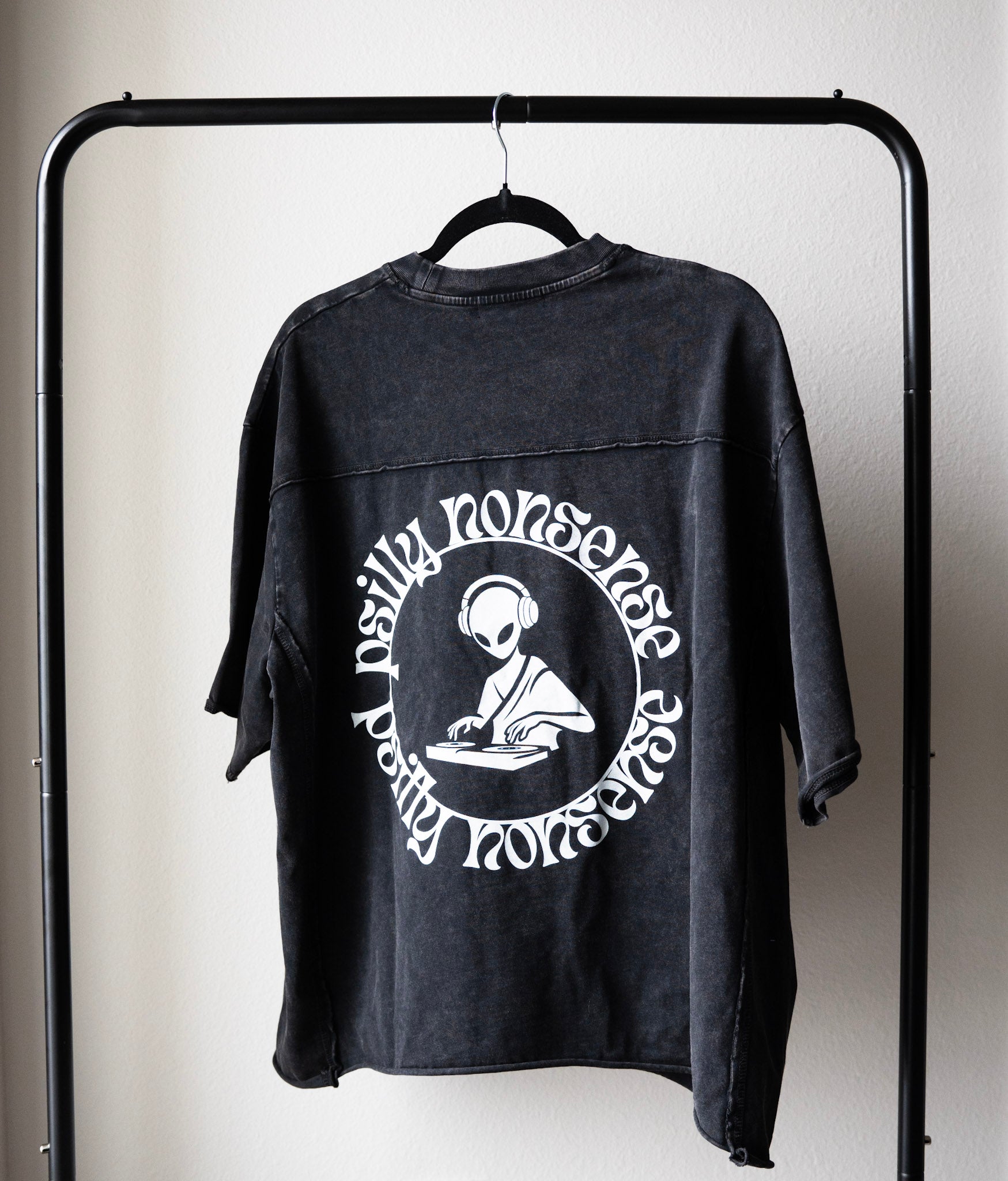 Raw Edge Snow Washed Boxy T-Shirt