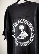 Raw Edge Snow Washed Boxy T-Shirt