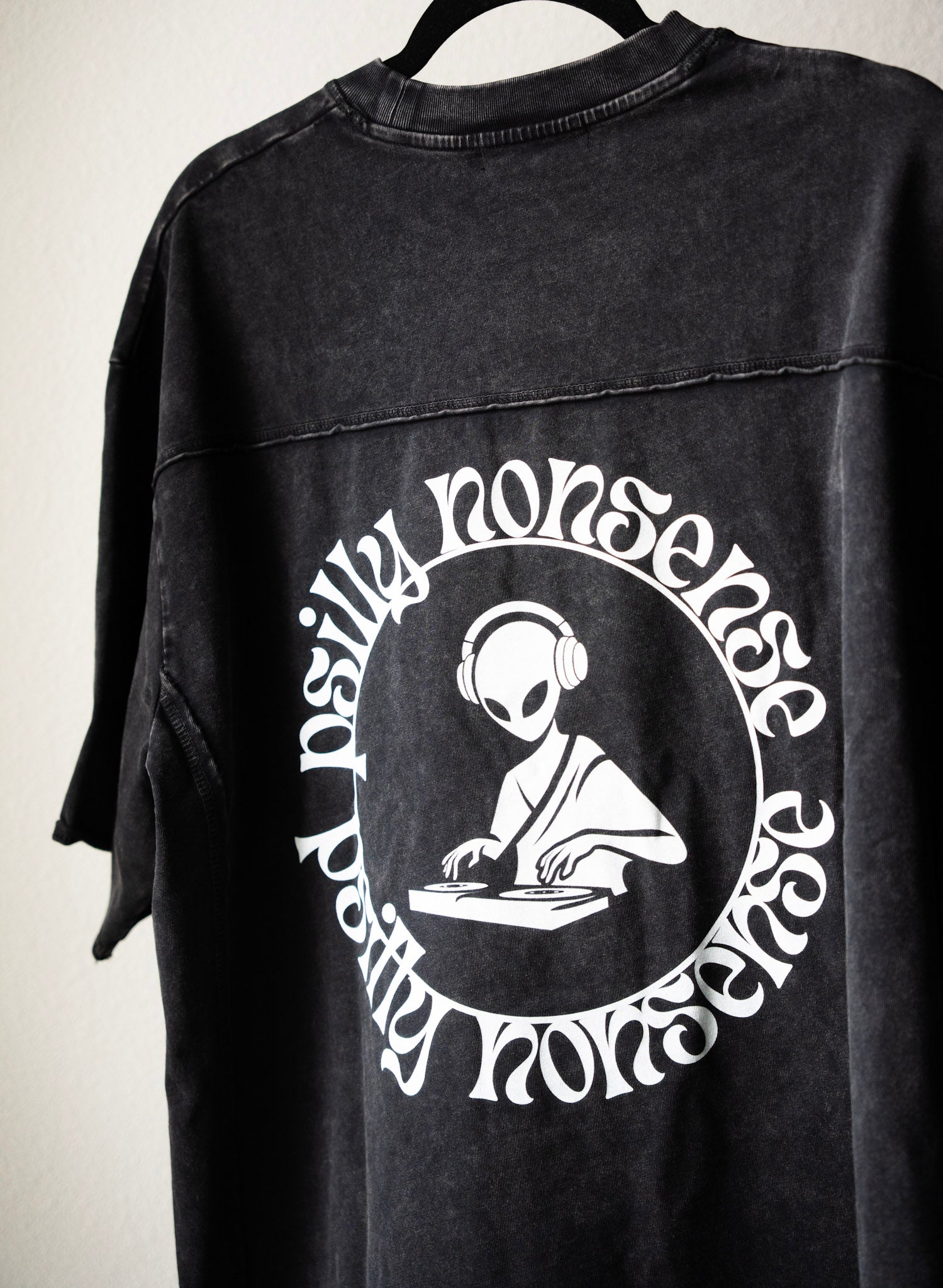 Raw Edge Snow Washed Boxy T-Shirt