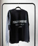Snow Washed Oversize Long Sleeve T-shirt