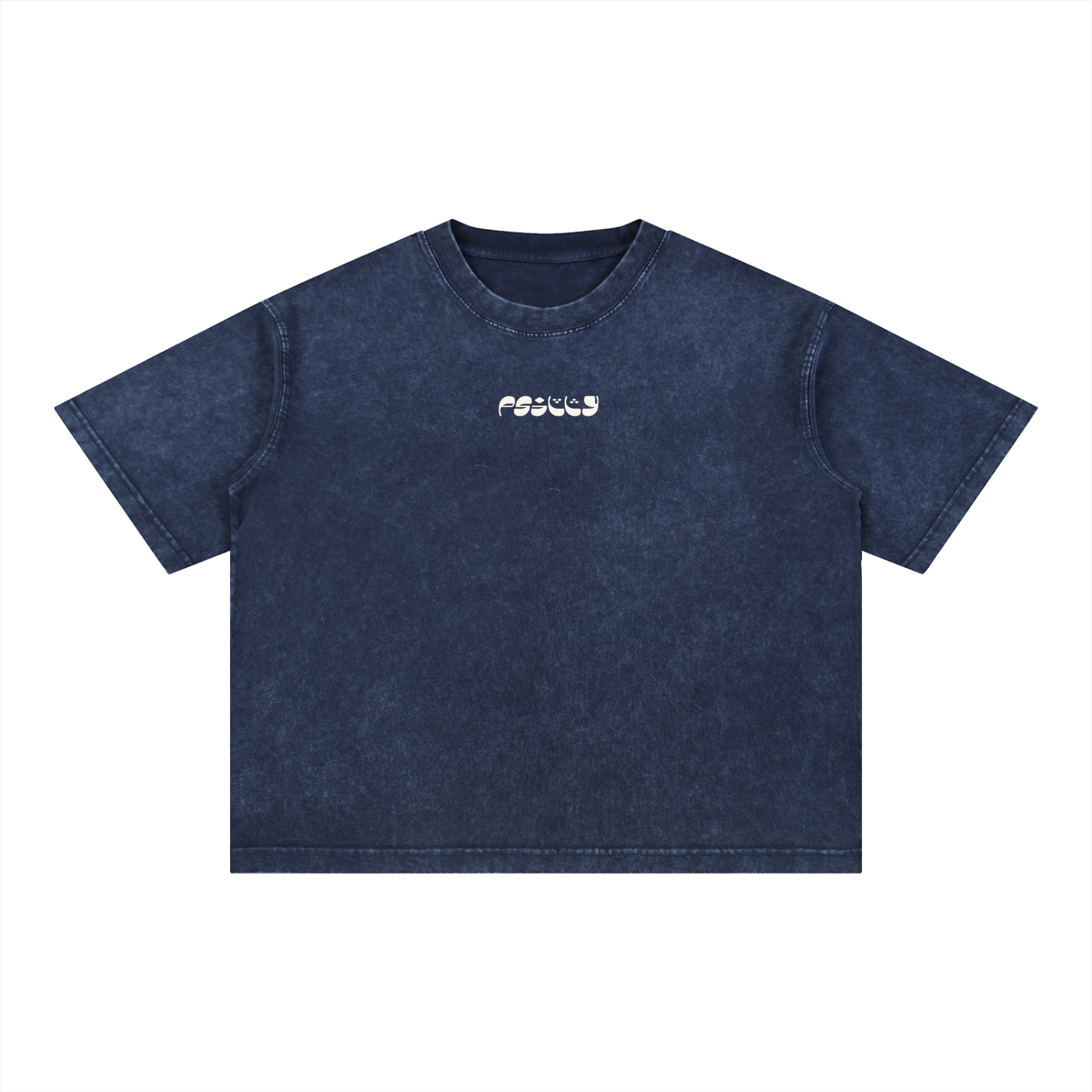 Mineral Wash Boxy Cotton T-Shirt
