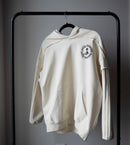 Contrast Tape Raw Edge Double Layered Hoodie