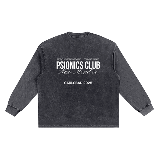 'Psionics Club' Oversize Long Sleeve