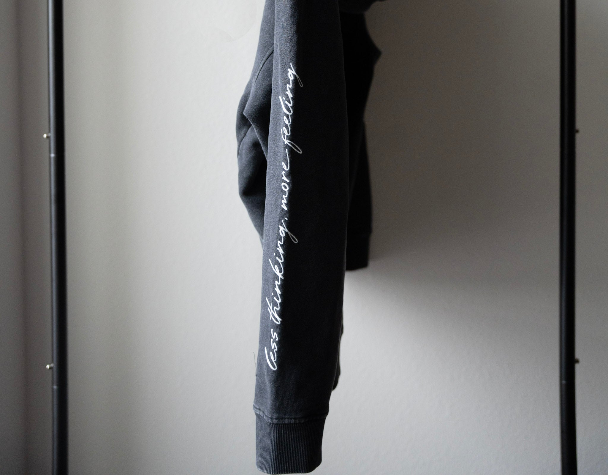 Snow Washed Loose Cotton Hoodie