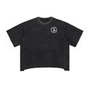 Raw Edge Snow Washed Boxy T-Shirt