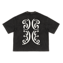 Waffle-Texture Washed Boxy T-Shirt