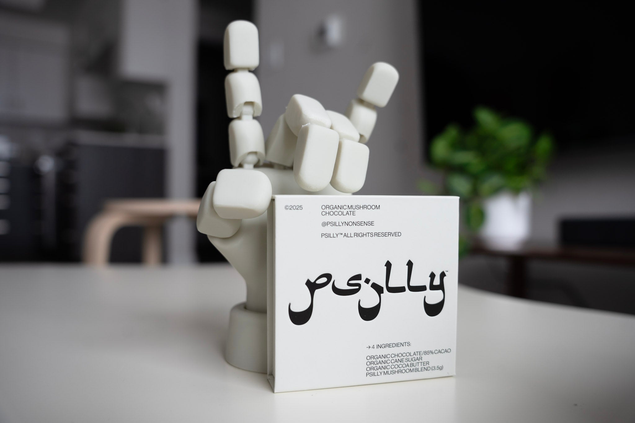 Psilly Nonsense Organic Chocolate Bar