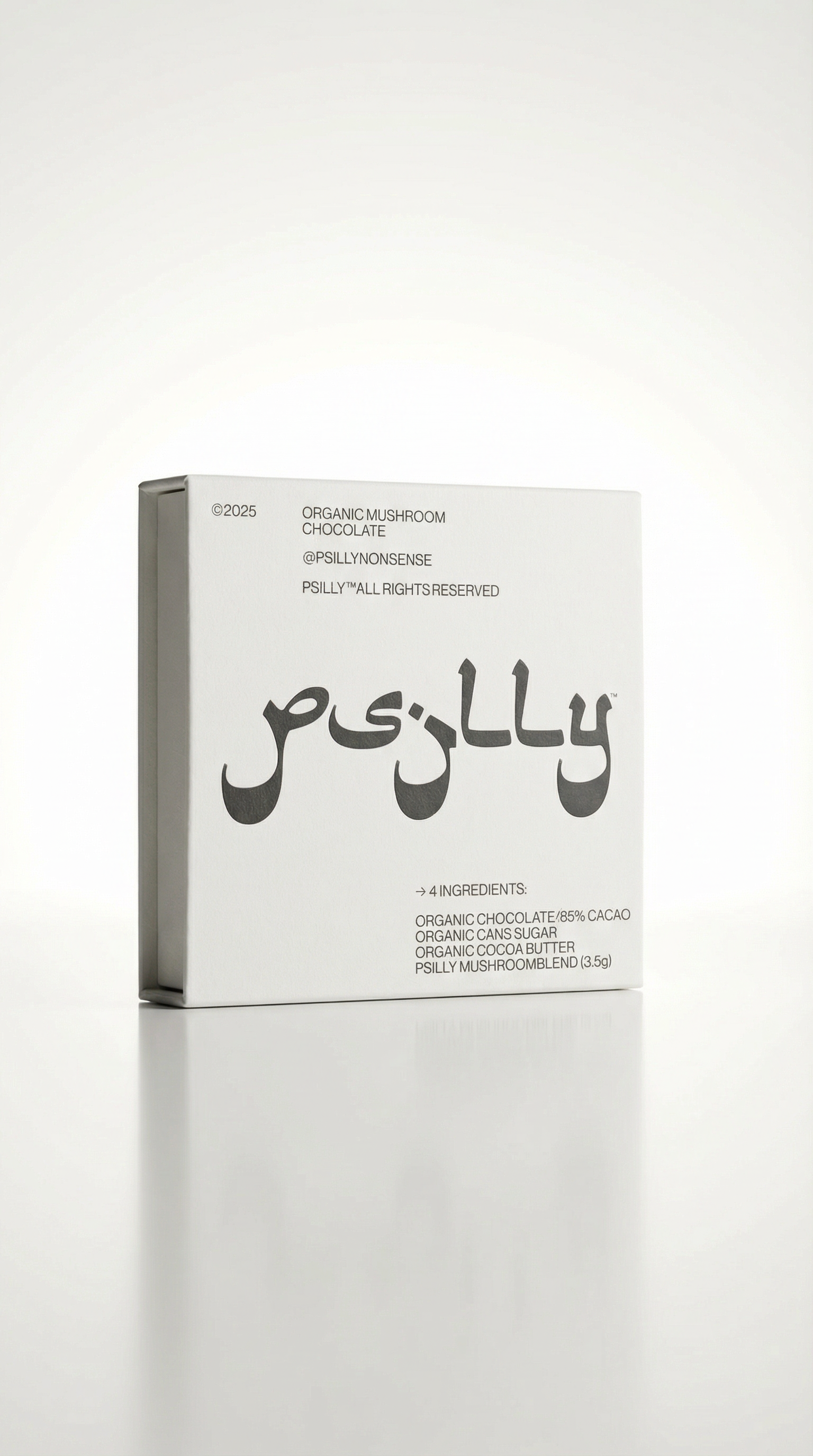 Psilly Nonsense Organic Chocolate Bar