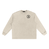Snow Washed Oversize Long Sleeve T-shirt