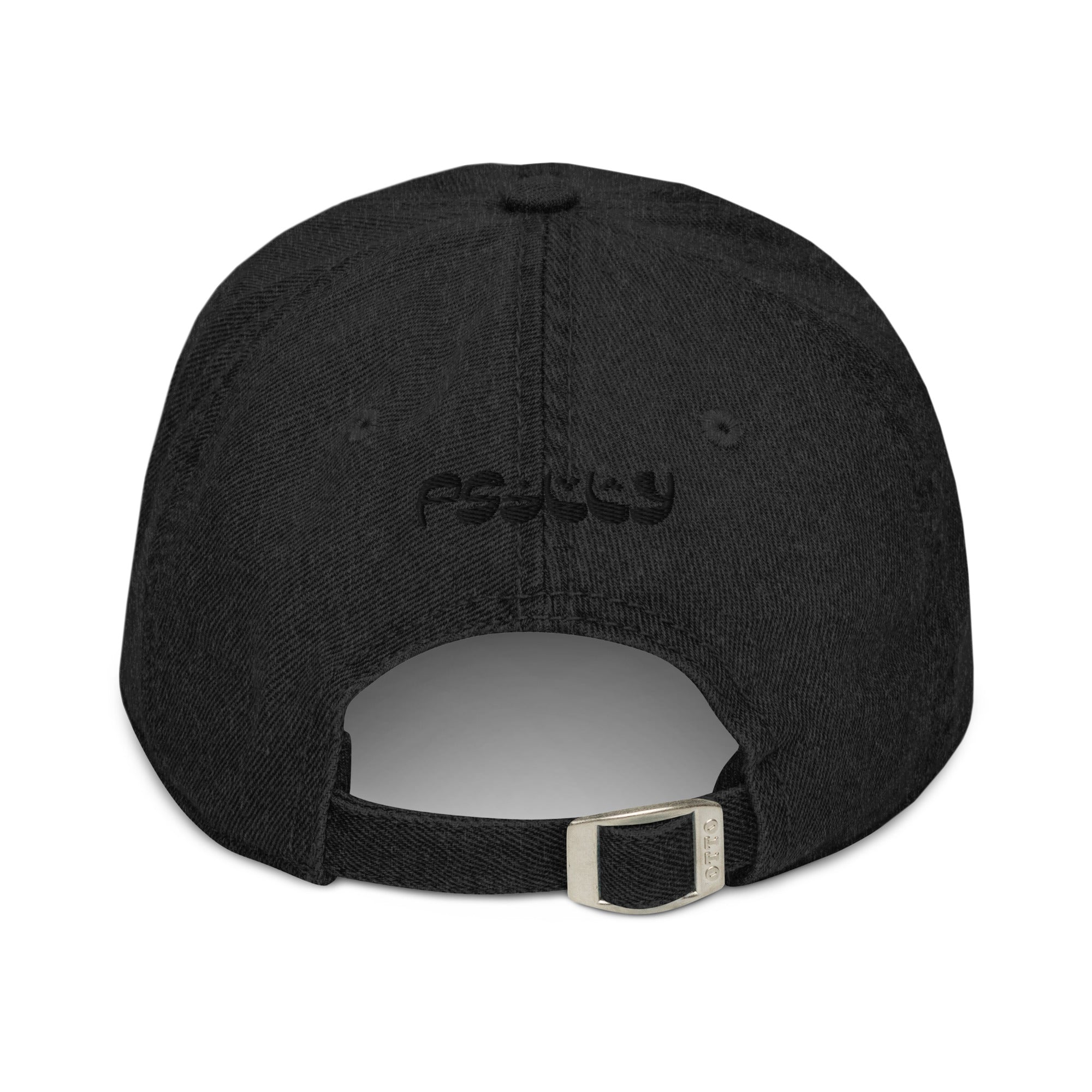 Psilly Ikon Black-on-Black Denim Hat
