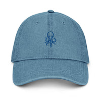 Psilly Ikon Blue-on-Blue Denim Hat
