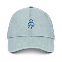 Psilly Ikon Blue-on-Blue Denim Hat