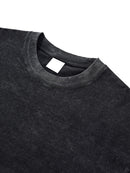 Raw Edge Snow Washed Boxy T-Shirt