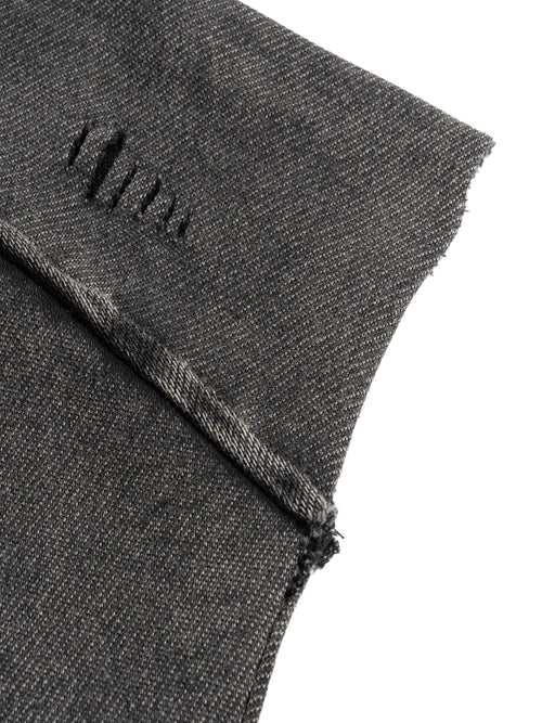 Snow Washed Boxy Hooded Tank Top