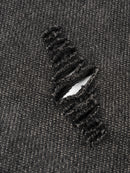 Snow Washed Boxy Hooded Tank Top