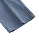 Men's Drawstring Waist Straight-Leg Cargo Pants