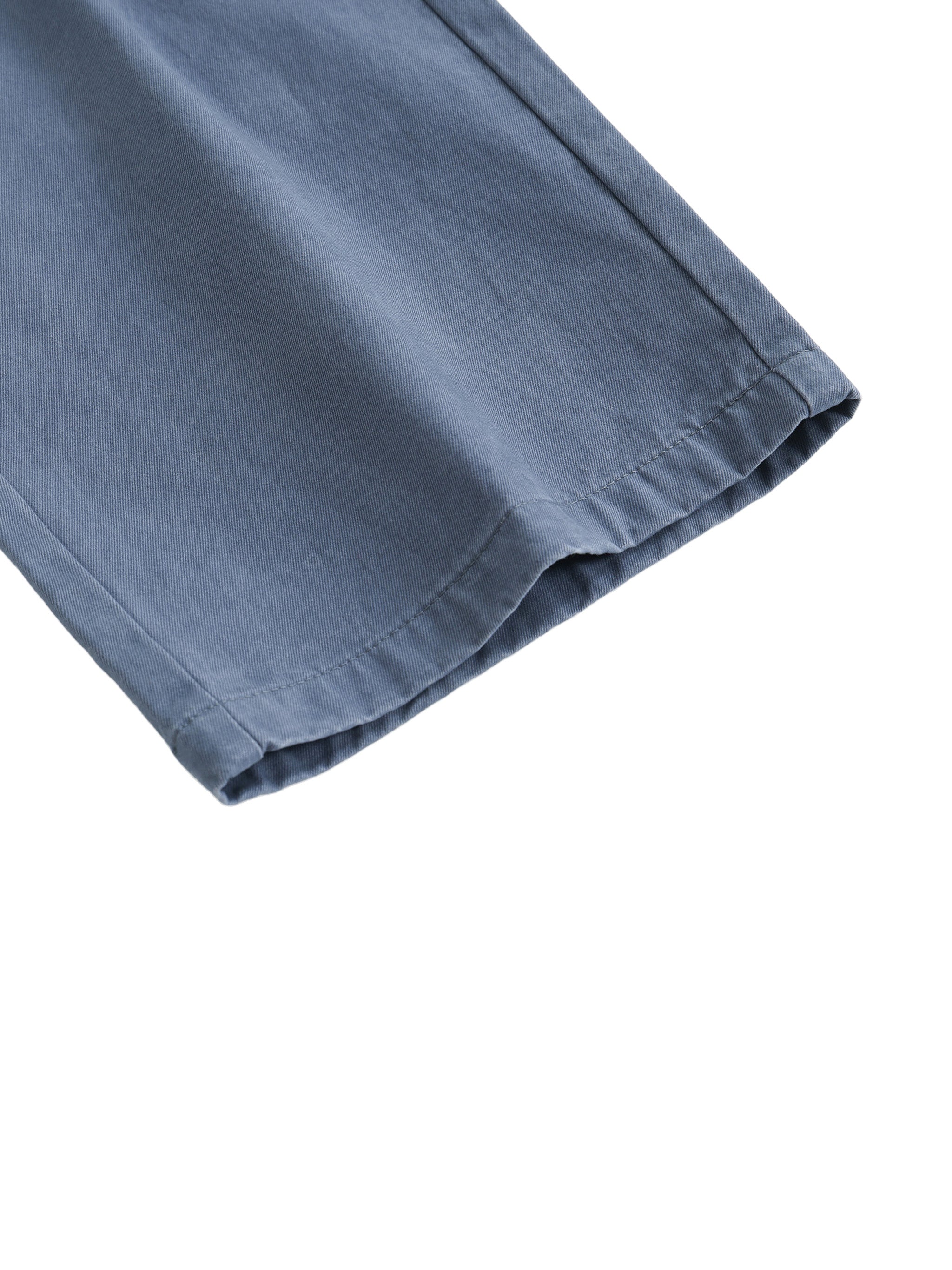 Men's Drawstring Waist Straight-Leg Cargo Pants